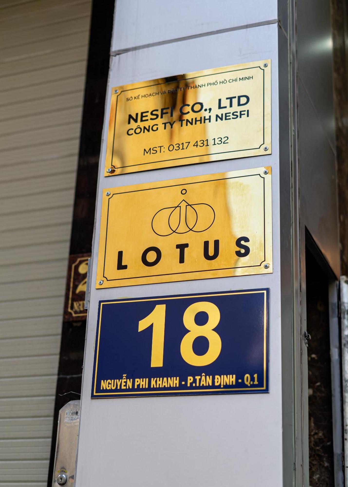 Lotus Hotel Nguyen Phi Khanh Q1 Хошимин Экстерьер фото
